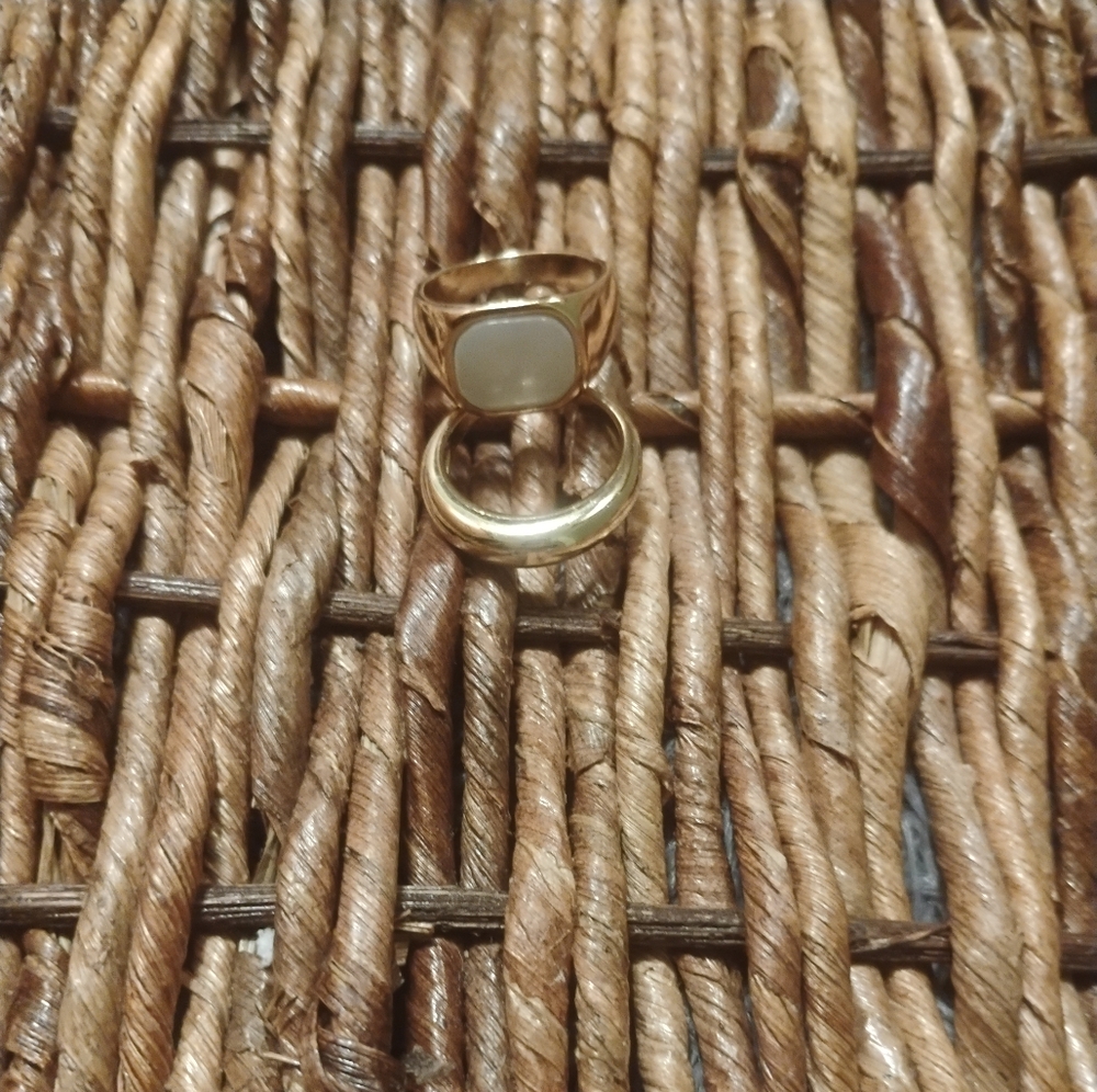 Cute Gold Pinky Rings